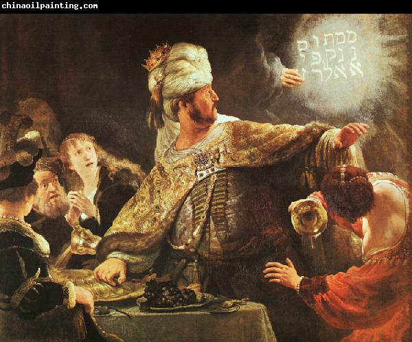 Rembrandt Belshazzar's Feast