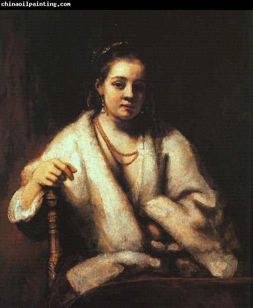 Rembrandt Portrait of Hendrickje Stoffels