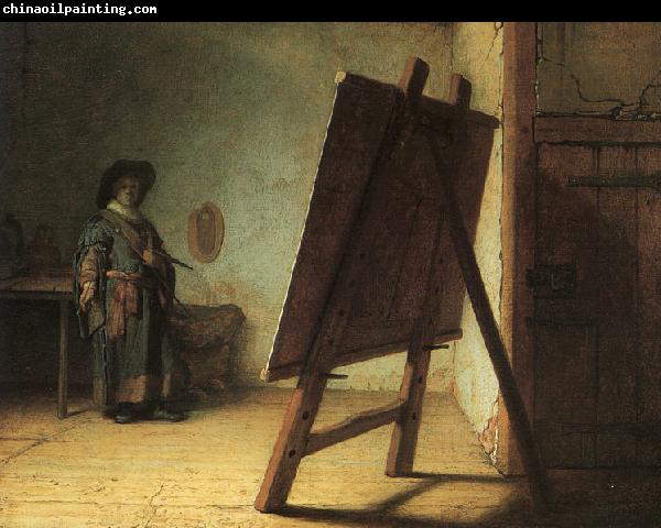 Rembrandt Artist in his Studio