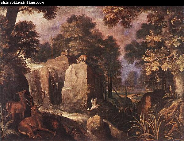 Roelant Savery Rocky Landscape