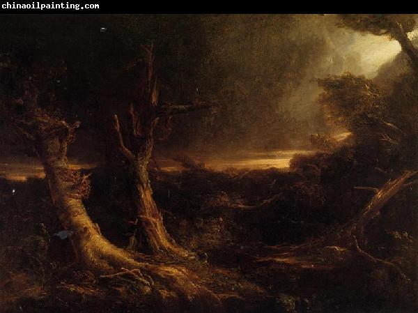 Thomas Cole A Tornado in the Wilderness