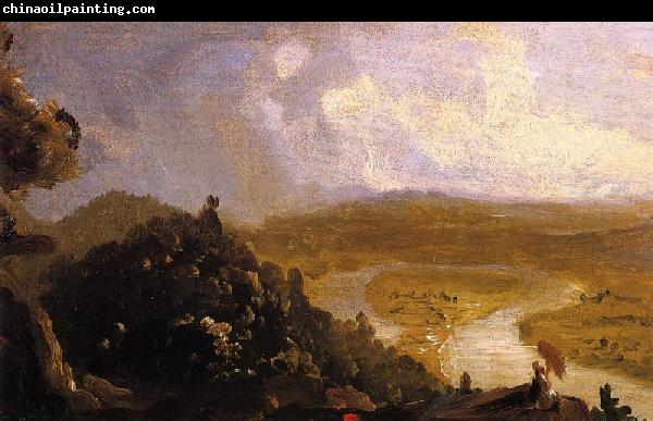 Thomas Cole Sketch for 'View from Mount Holyoke,  Northampton,Massachusetts, after a Thunderstorm