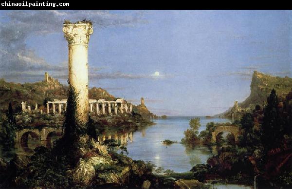 Thomas Cole Course of Empire Desolation