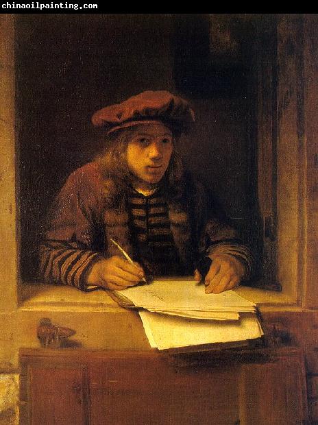 Samuel Dircksz van Hoogstraten Self Portrait