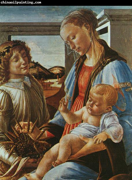 Sandro Botticelli Madonna and Child with an Angel