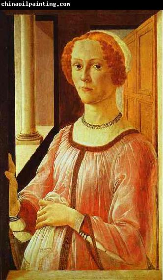 Sandro Botticelli Portrait of a Lady