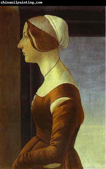 Sandro Botticelli Portrait of a Woman