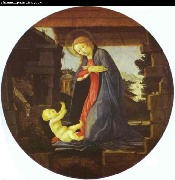 Sandro Botticelli The Virgin Adoring Child