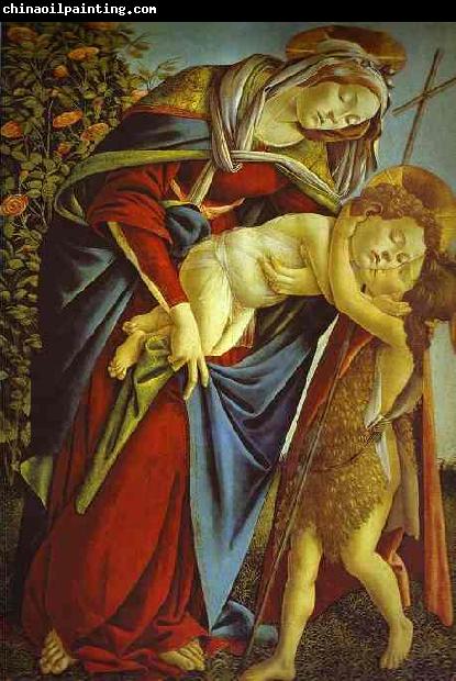 Sandro Botticelli Madonna and Child and the young St. John the Baptist