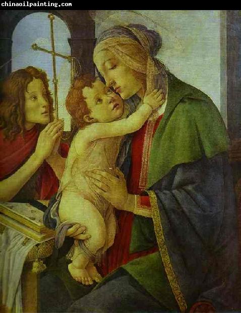 Sandro Botticelli Virgin and Child with the Infant St. John. After