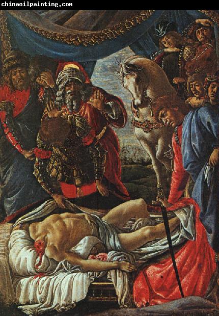 Sandro Botticelli The Discovery of the Body of Holofernes