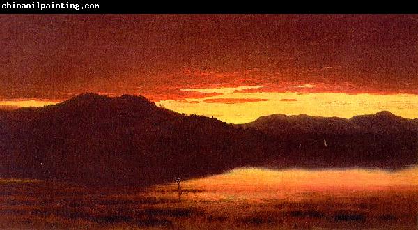 Sanford Robinson Gifford Twilight at Mt Merino