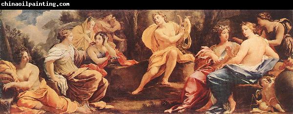 Simon Vouet Parnassus or Apollo and the Muses