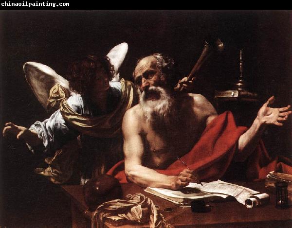 Simon Vouet St Jerome and the Angel