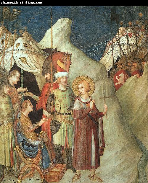 Simone Martini St.Martin Renouncing the Sword