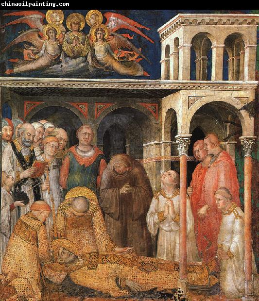 Simone Martini The Death of St.Martin