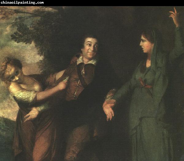 Sir Joshua Reynolds Garrick Between Tragedy and Comedy