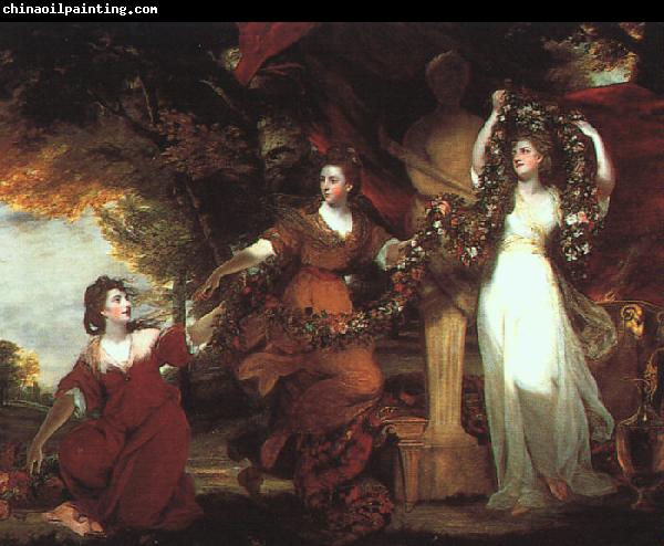 Sir Joshua Reynolds Ladies Adorning a Term of Hymen