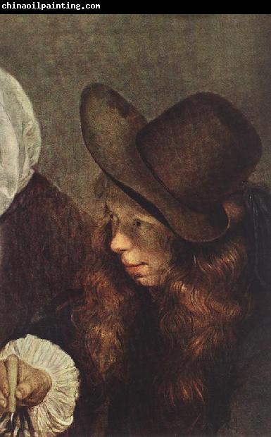 TERBORCH, Gerard The Glass of Lemonade (detail) t