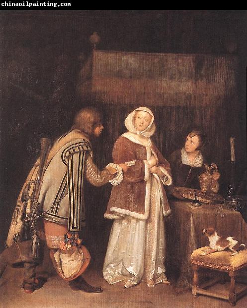 TERBORCH, Gerard The Letter dh