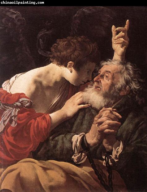 TERBRUGGHEN, Hendrick The Deliverance of St Peter  at