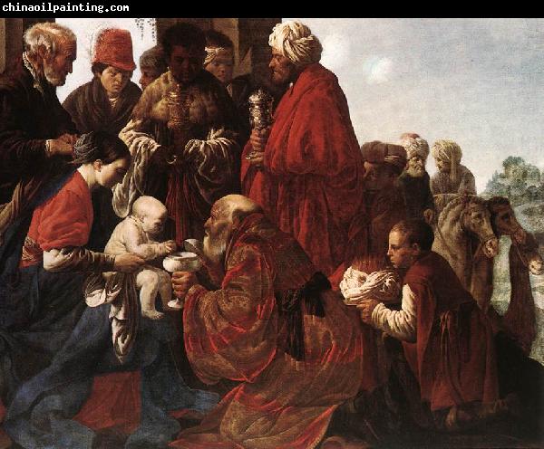 TERBRUGGHEN, Hendrick The Adoration of the Magi sdtg