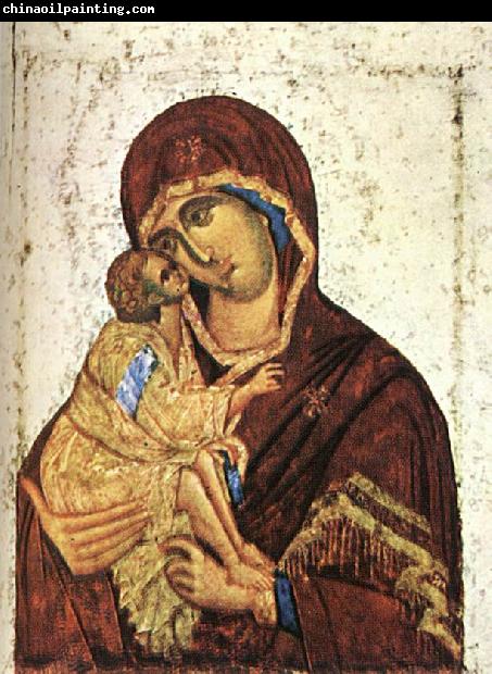 THEOPHANES the Greek Madonna of Don Icon nst