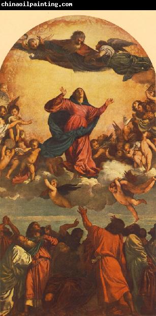 TIZIANO Vecellio Assumption of the Virgin dsg