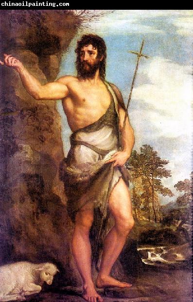 TIZIANO Vecellio St. John the Baptist er