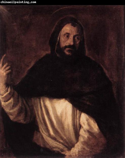 TIZIANO Vecellio St Dominic  st