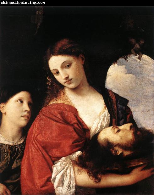 TIZIANO Vecellio Judith with the Head of Holofernes qrt