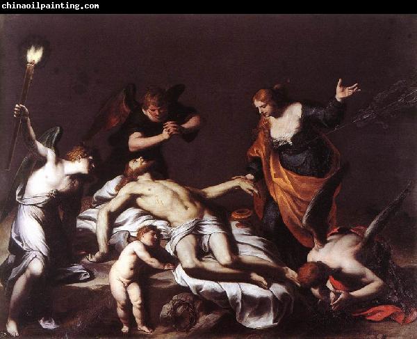 TURCHI, Alessandro The Lamentation over the Dead Christ t