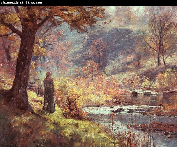 Theodore Clement Steele Morning by the Stream