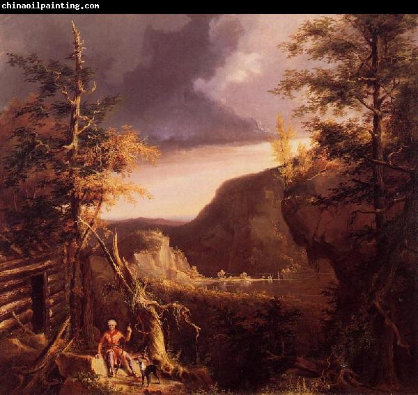 Thomas Cole Daniel Boone Sitting