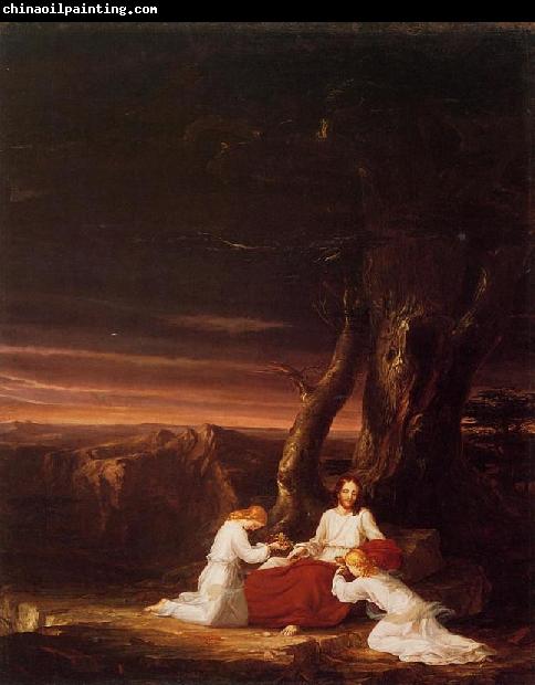 Thomas Cole Angels Ministering to Christ in the Wilderness