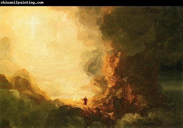 Thomas Cole The Cross and the World