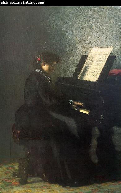 Thomas Eakins Elizabeth at the Piano