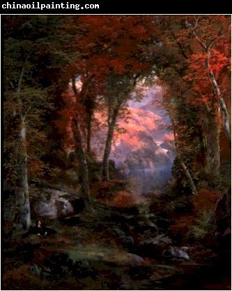 Thomas Moran Autumnal Woods