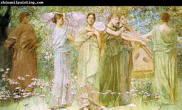 Thomas Wilmer Dewing The Days