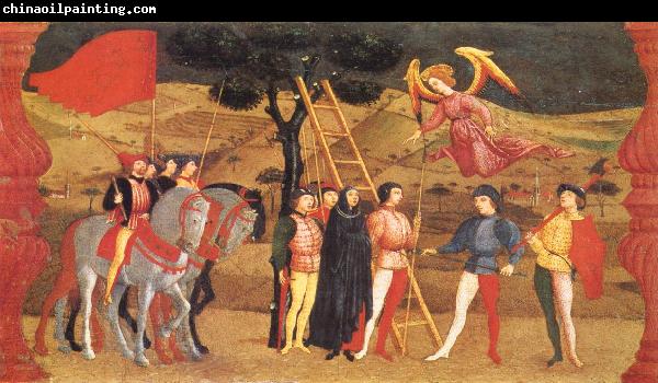 UCCELLO, Paolo Miracle of the Desecrated Host (Scene 4) aet