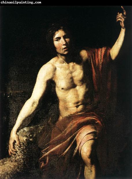 VALENTIN DE BOULOGNE St John the Baptist wet