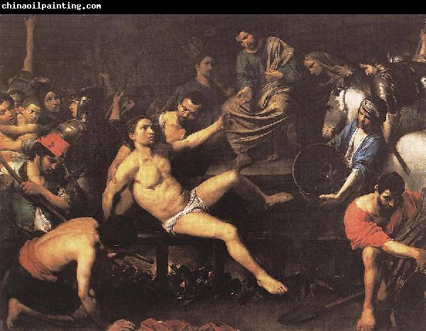 VALENTIN DE BOULOGNE Martyrdom of St Lawrence et