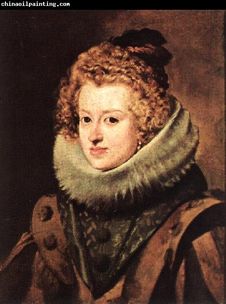 VELAZQUEZ, Diego Rodriguez de Silva y Dona Maria de Austria, Queen of Hungary er