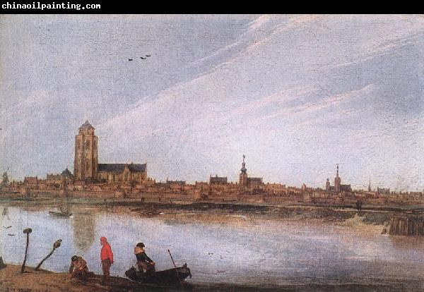 VELDE, Esaias van de View of Zierikzee wt