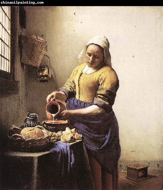 VERMEER VAN DELFT, Jan The Milkmaid yi