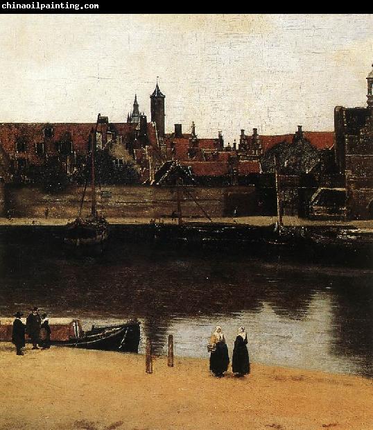 VERMEER VAN DELFT, Jan View of Delft (detail) wt