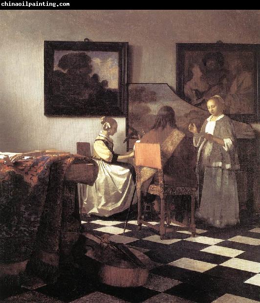 VERMEER VAN DELFT, Jan The Concert e tr