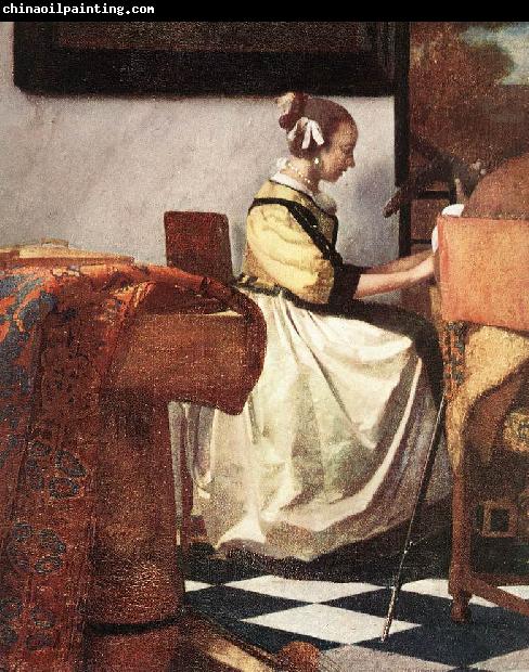 VERMEER VAN DELFT, Jan The Concert (detail) rey