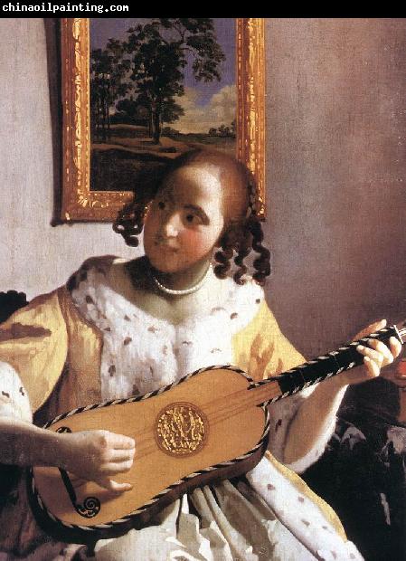 VERMEER VAN DELFT, Jan The Guitar Player (detail) awr