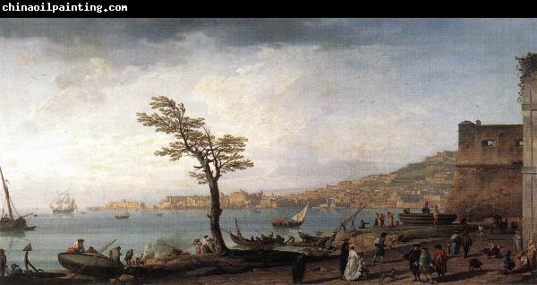 VERNET, Claude-Joseph View of Naples uit